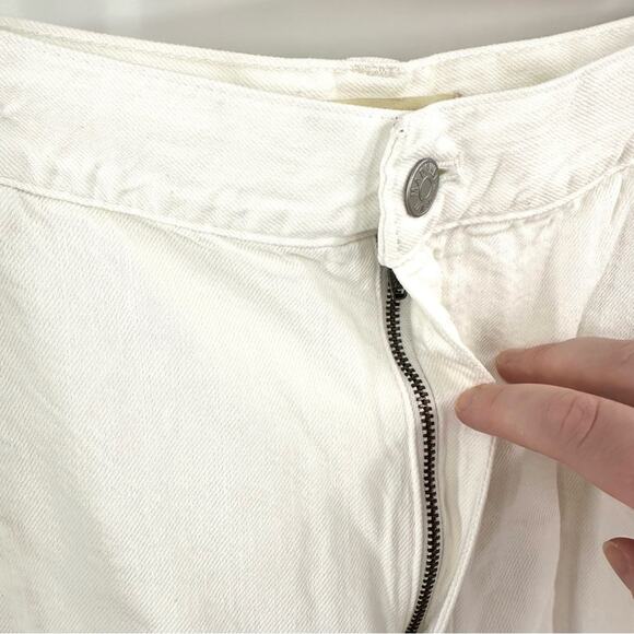 Madewell The Harlow Wide-Leg Jean Airy Denim Edition in white Size 33 - Picture 7 of 10